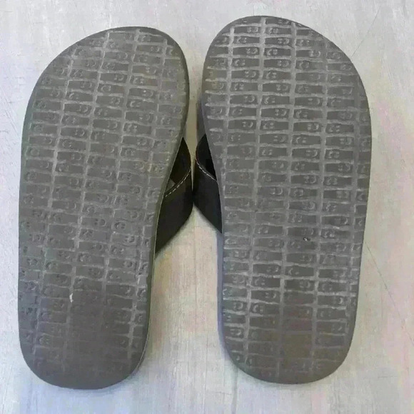 Sanuk Youth Root Beer Cozy Brown Flip Flop Sandals Thongs SZ 13/1 - Picture 3 of 5